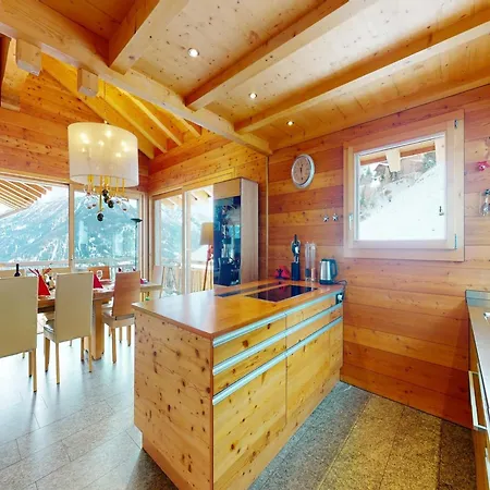 Lush In With Sauna Chalet Hérémence